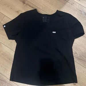XL black women’s scrub top